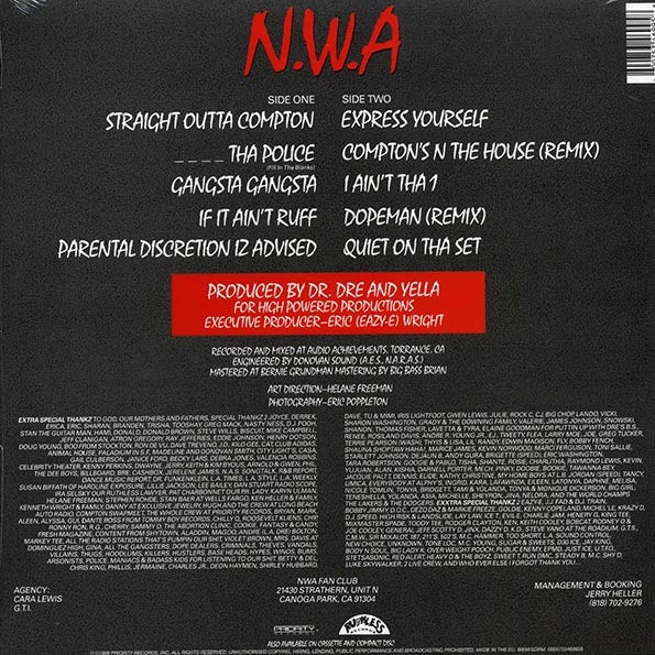 N.W.A. - Stright Outta Compton