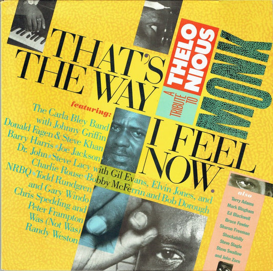 Various Artists - That's The Way I Feel Now - A Tribute To Thelonious Monk