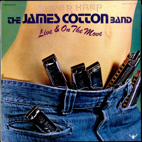 James Cotton - Live & on the move